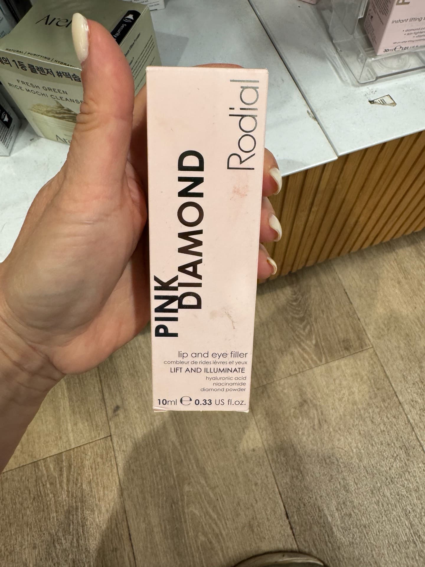 Pink Diamond Eye and Lip Filler