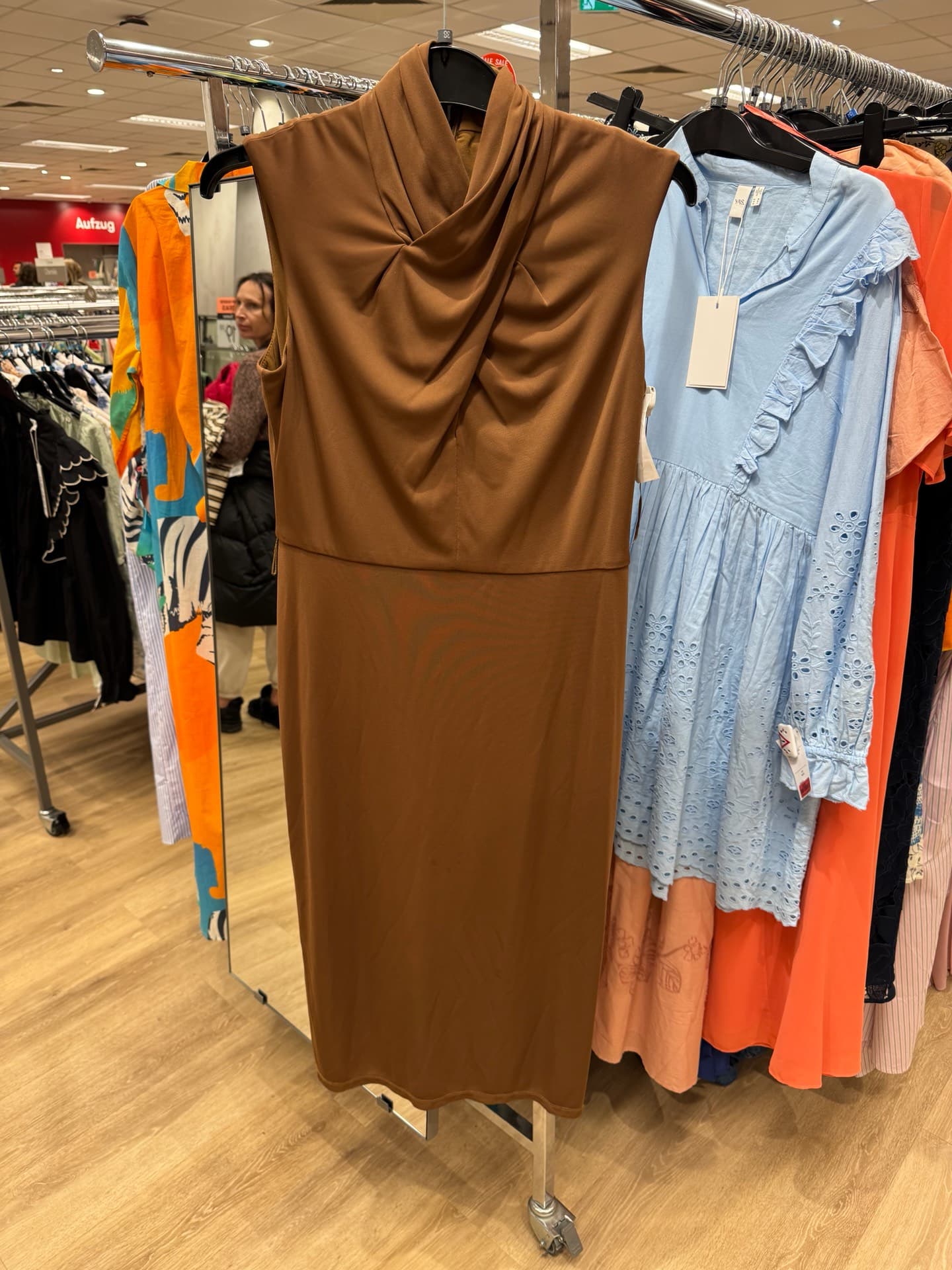 Elegant Brown Dress