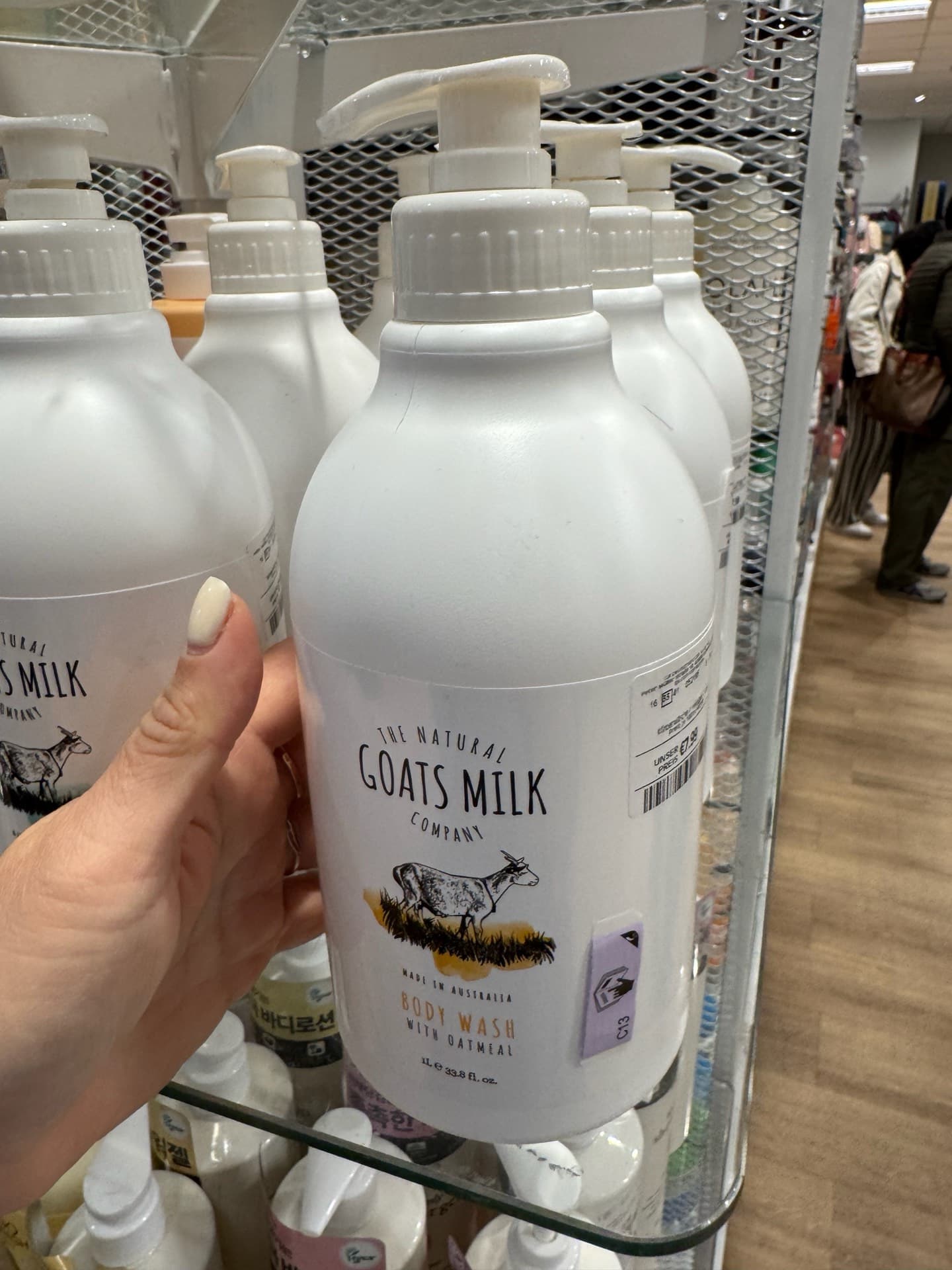Natural Goat's Milk Body Wash