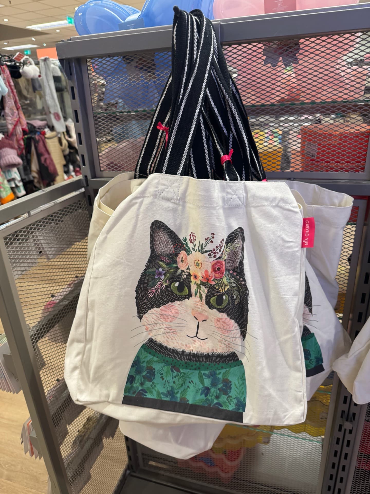 Stylish Cat Tote Bag