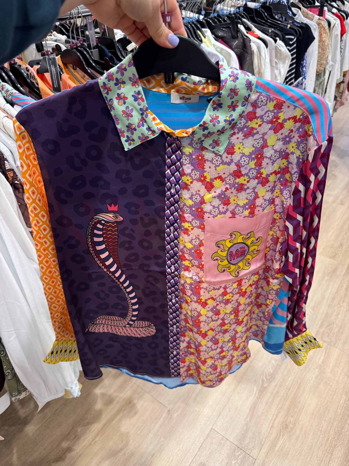 Vibrant Patterned Shirt