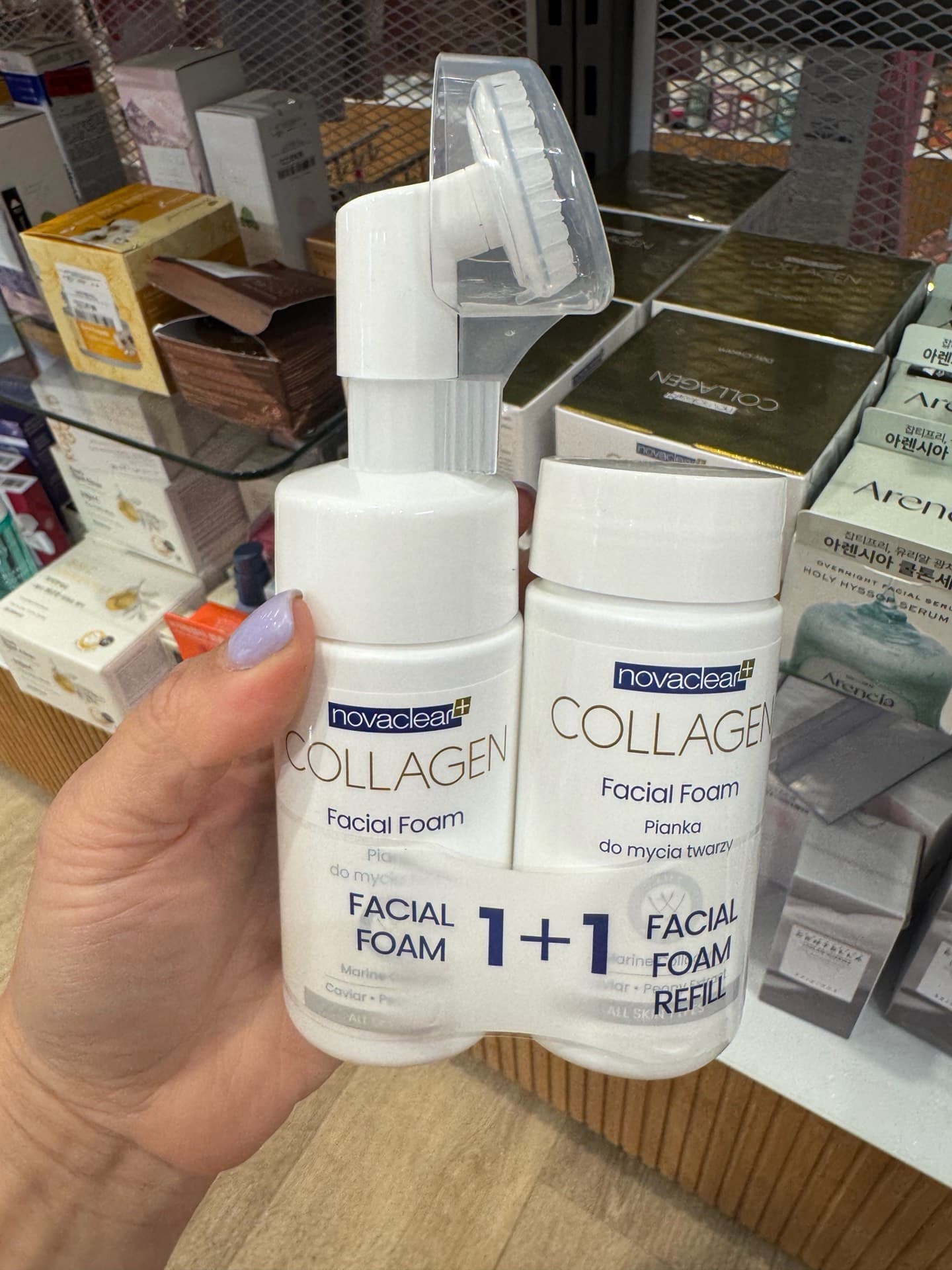 Пенка для умывания Novaclear Collagen