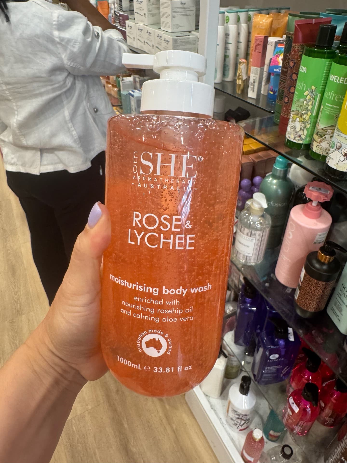 Rose & Lychee Body Wash