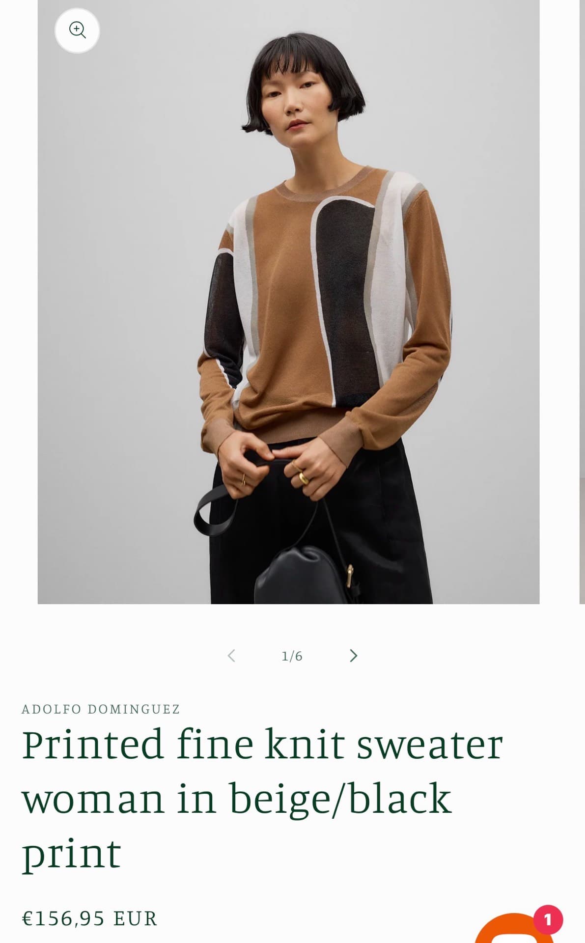 Trendy Sweater by Adolfo Dominguez