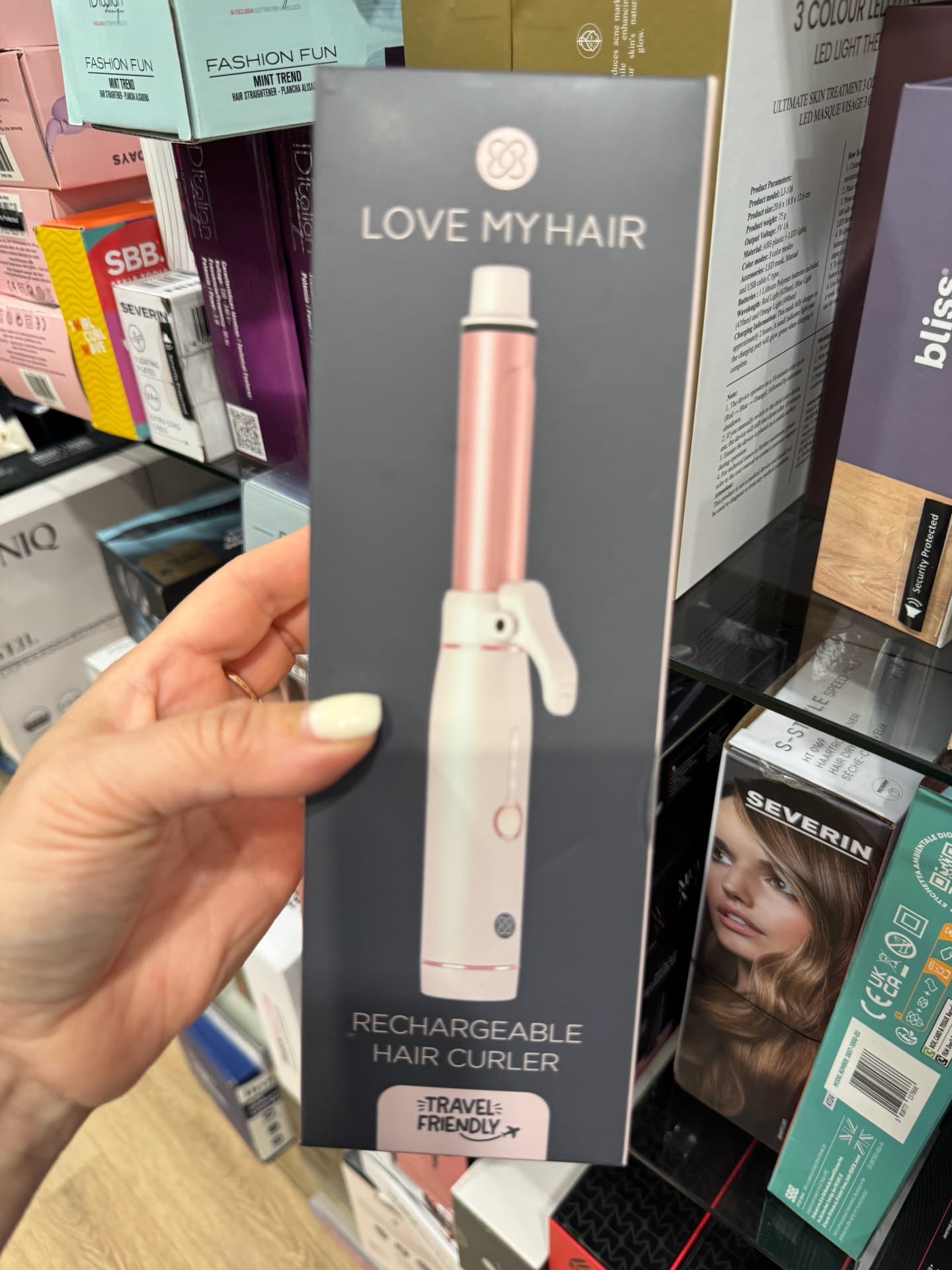 Love My Hair Rechargeable Curler