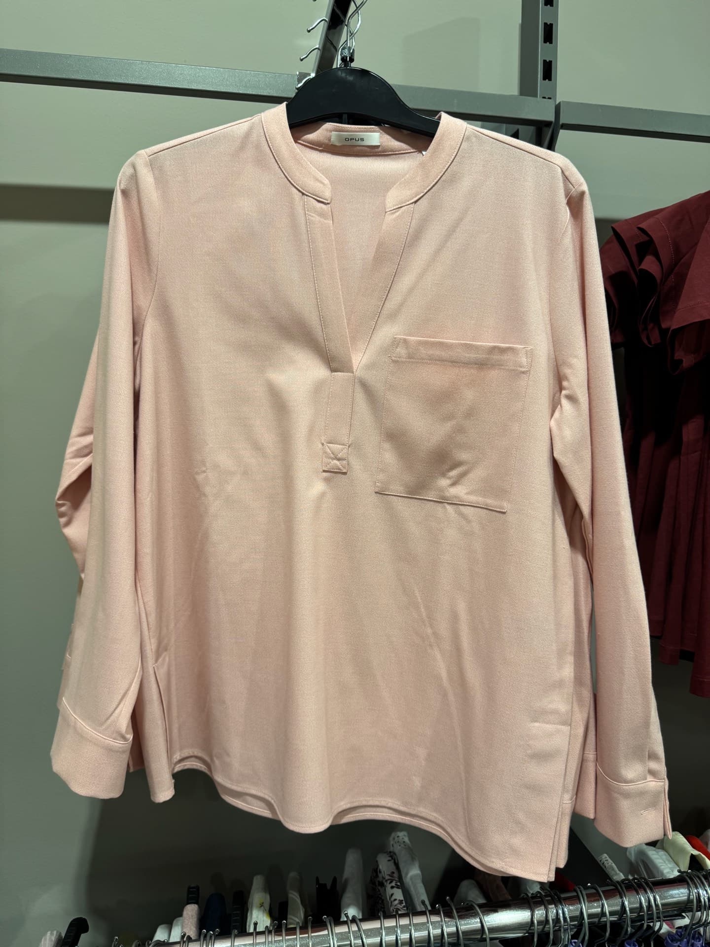 Chic Pink Blouse