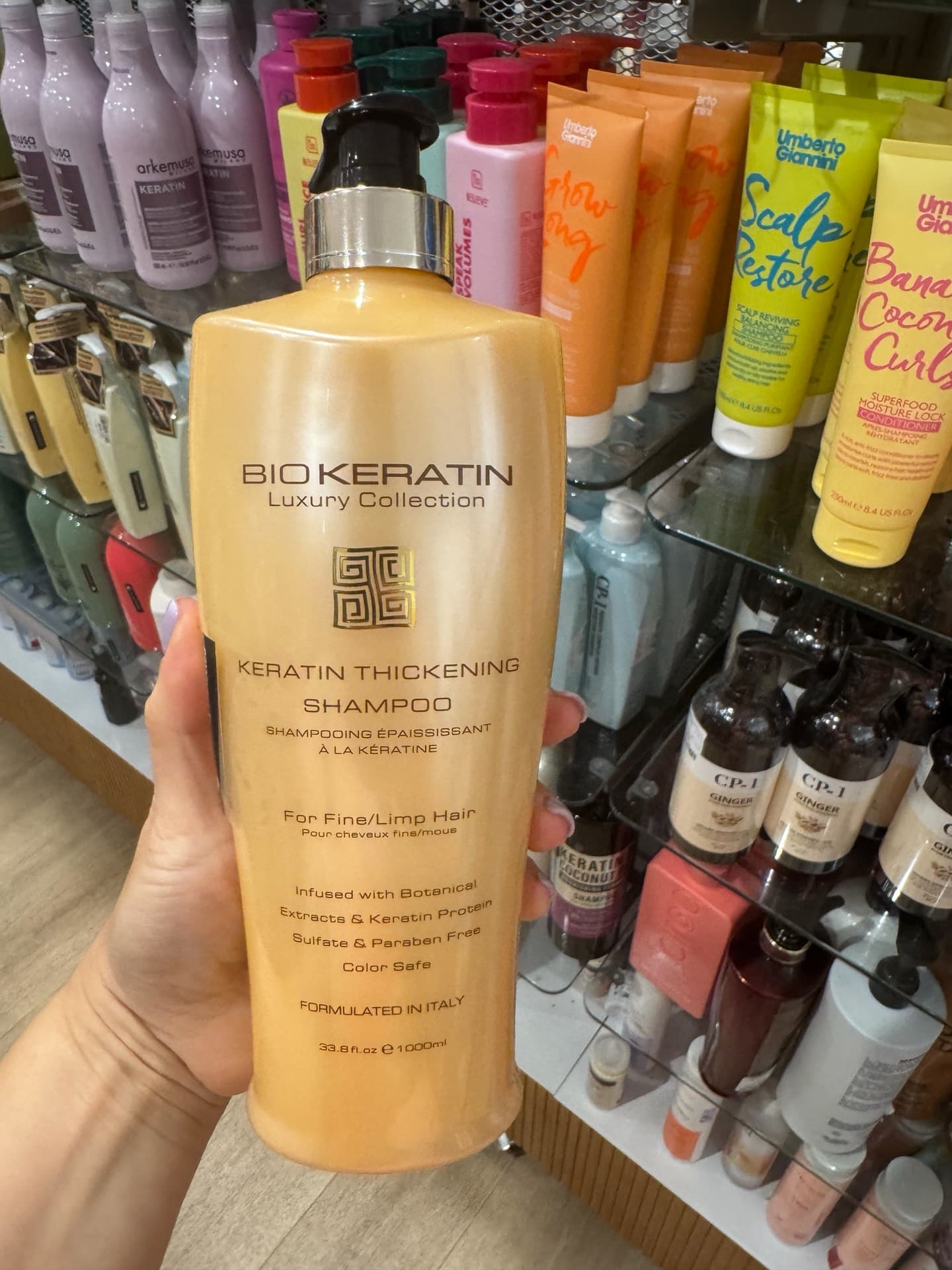 BIO KERATIN Keratin Thickening Shampoo
