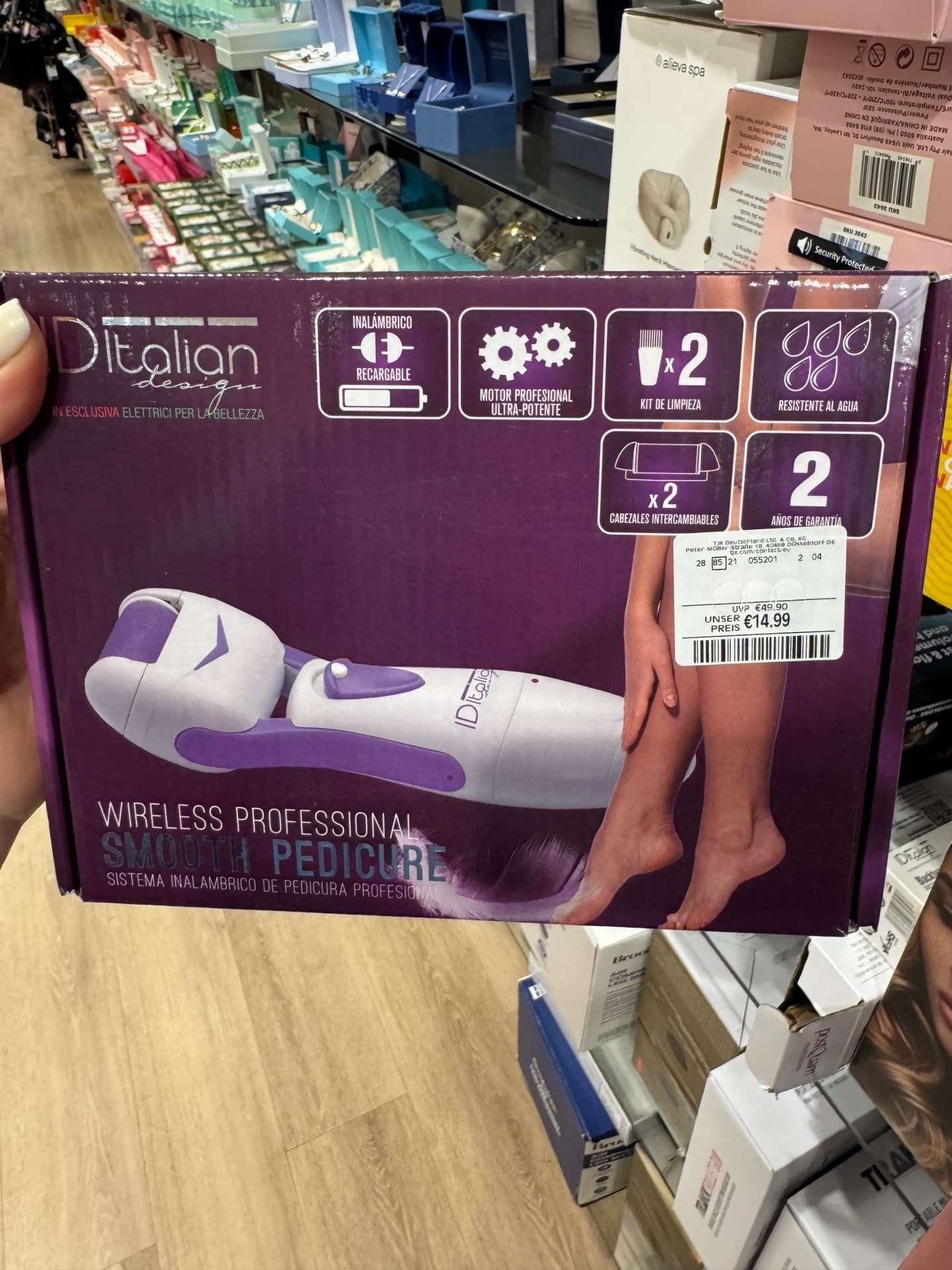 Wireless Professional Foot Care Device