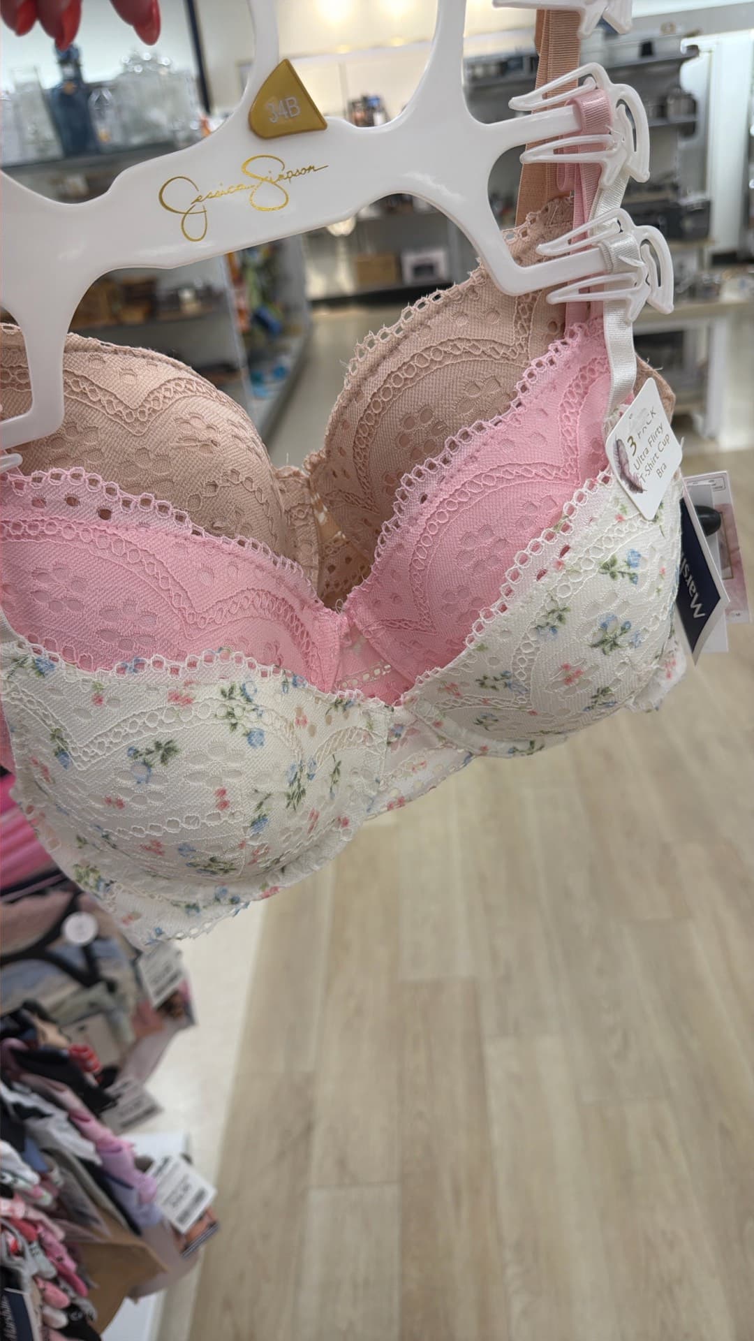 Floral Lace Bra