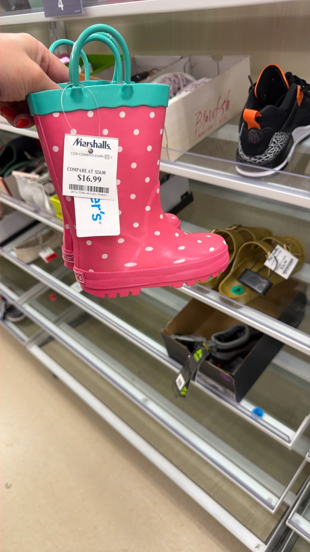 Kids' Polka Dot Rain Boots