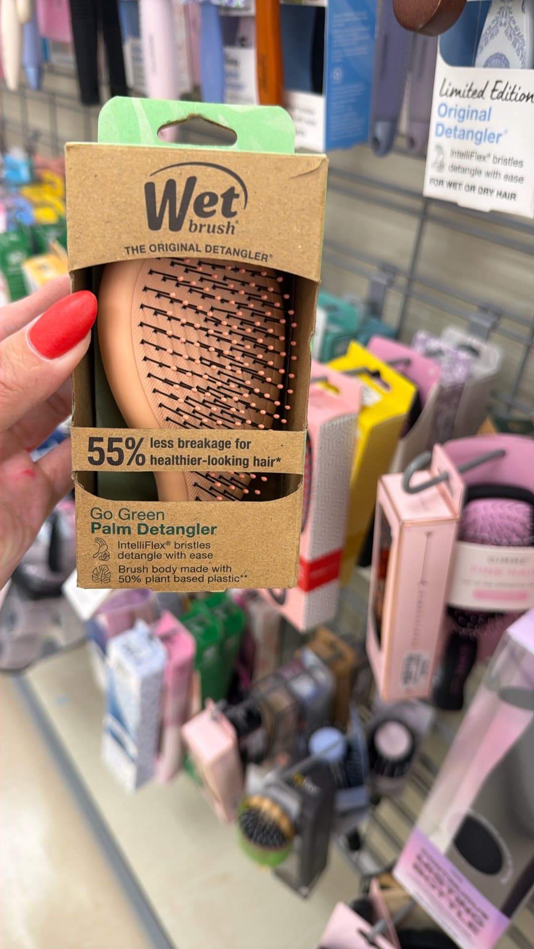 Wet Brush Palm Detangler