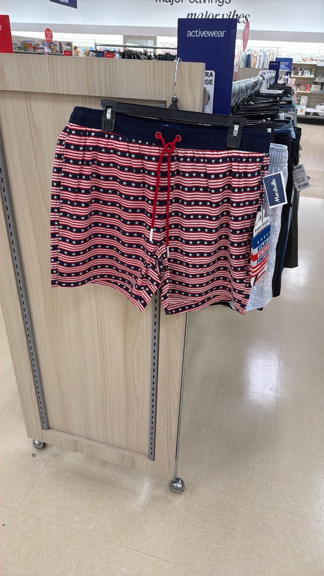 Patriotic Swim Shorts