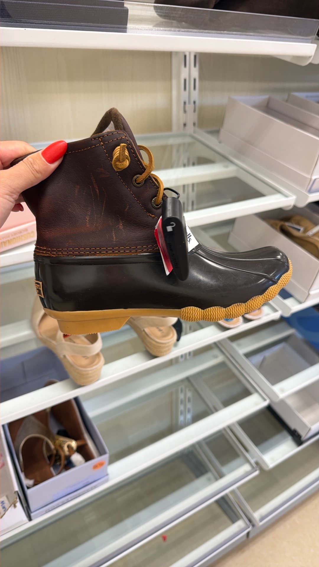 Stylish Brown Waterproof Boots