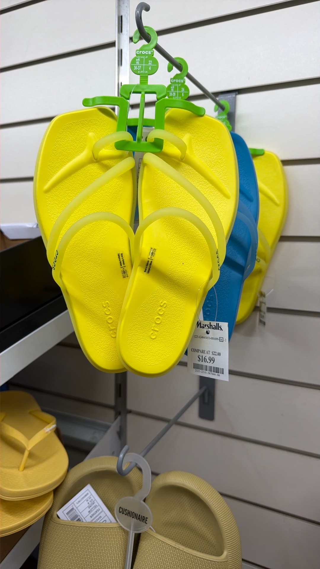 Bright Crocs Flip-Flops