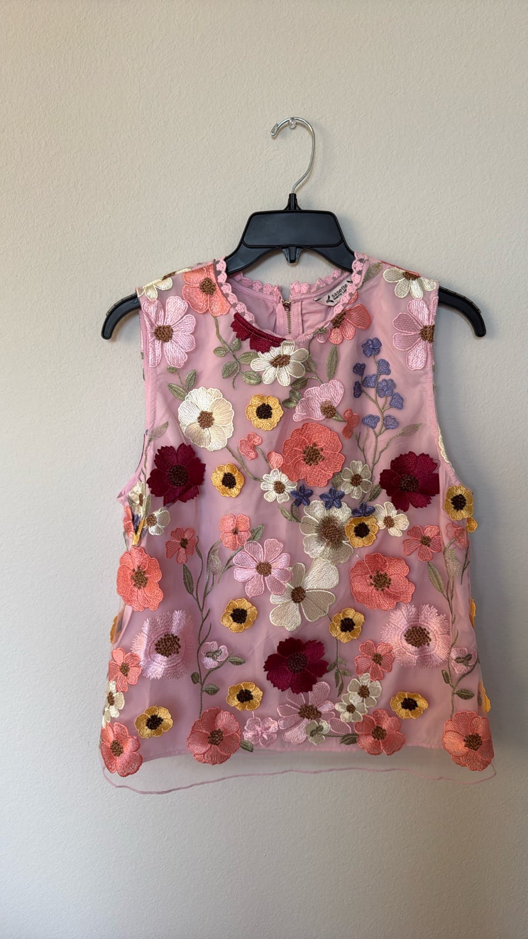 Floral Embroidered Top