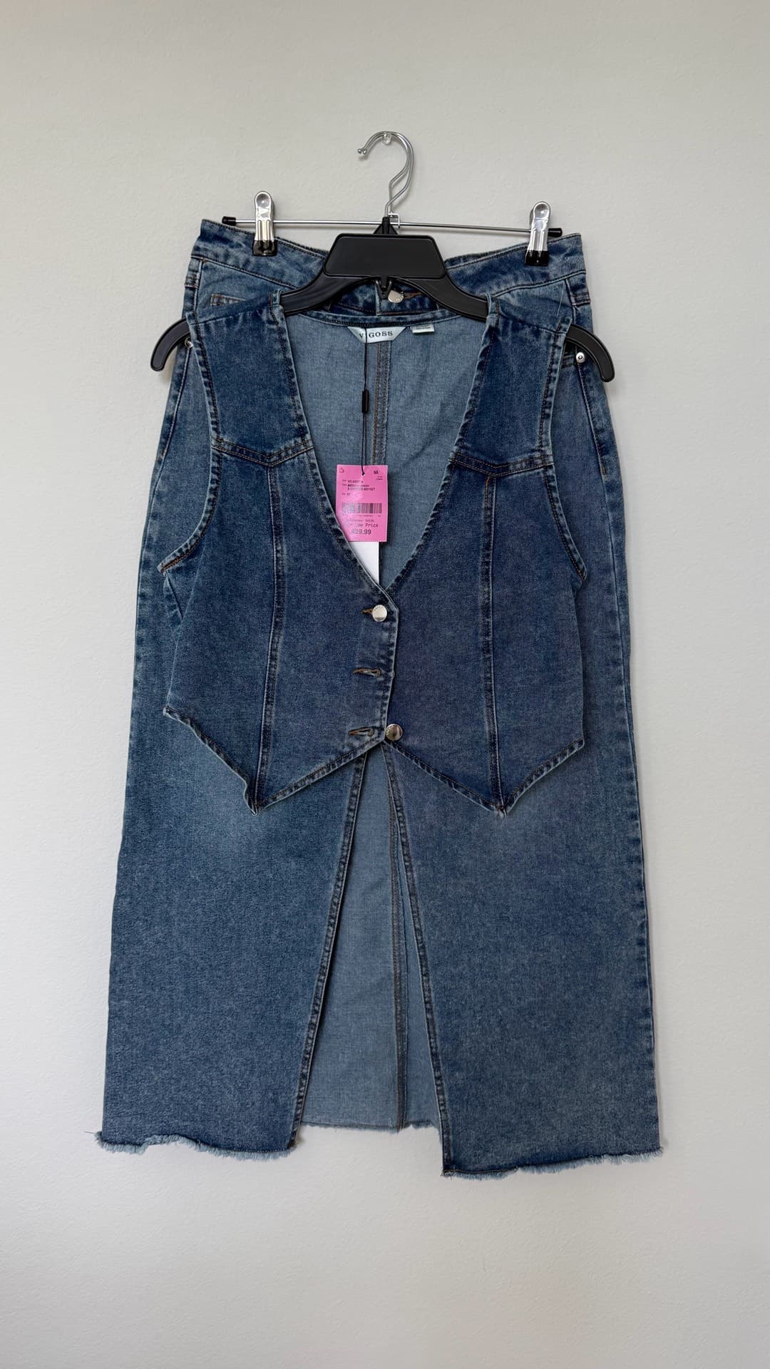 Trendy Denim Skirt