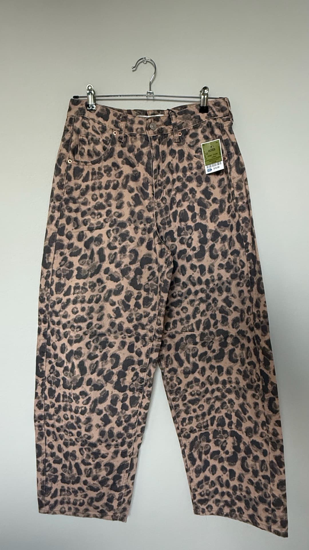 Leopard Print Trousers
