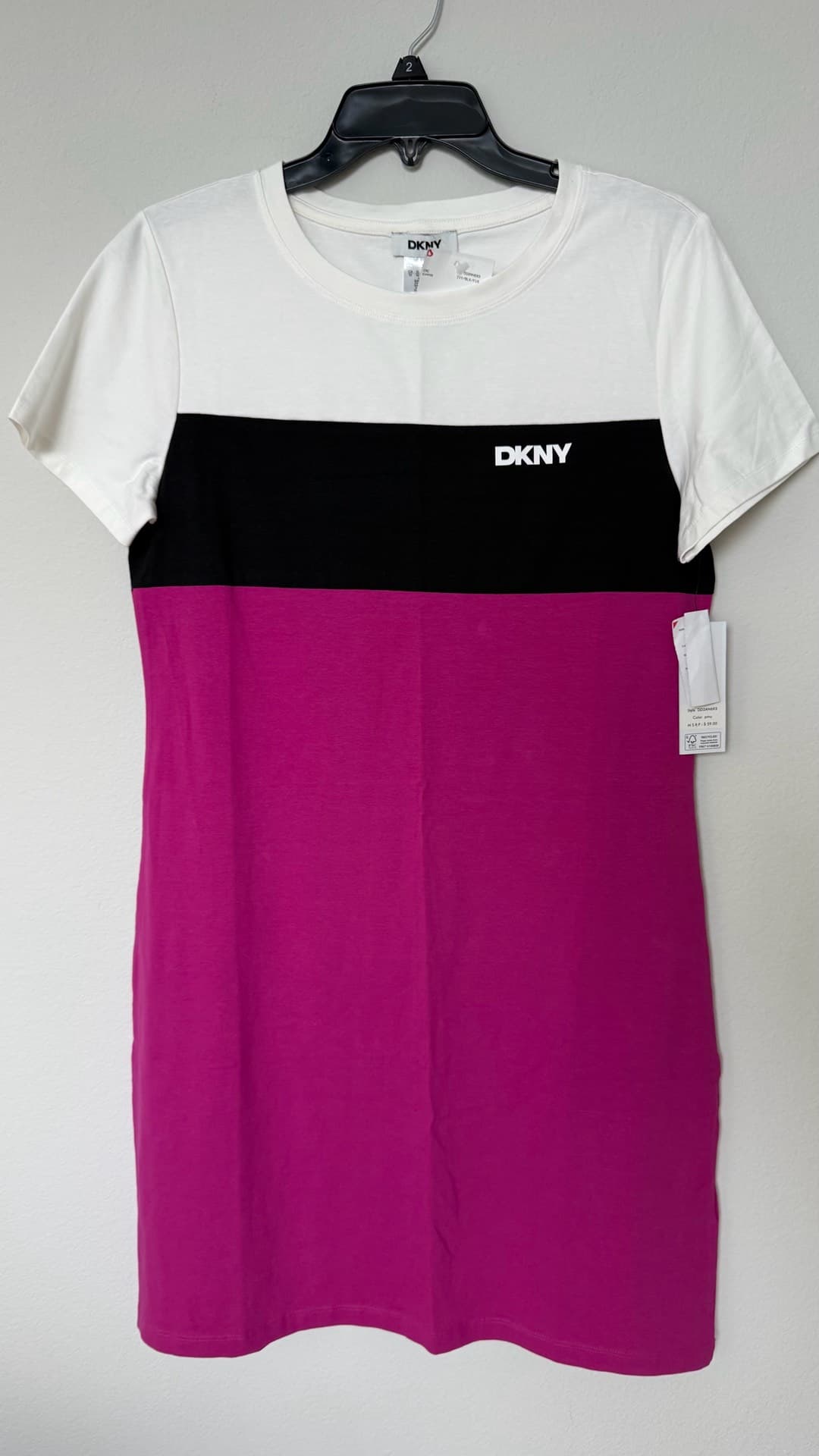 DKNY Color Block Dress