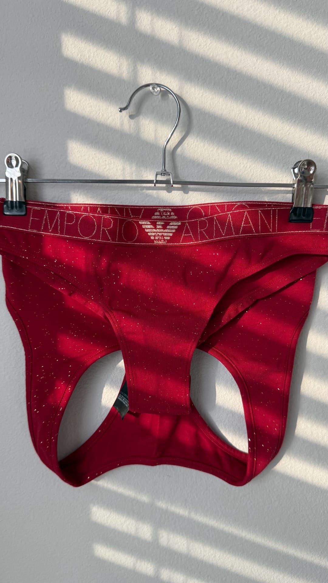 Emporio Armani Red Underwear