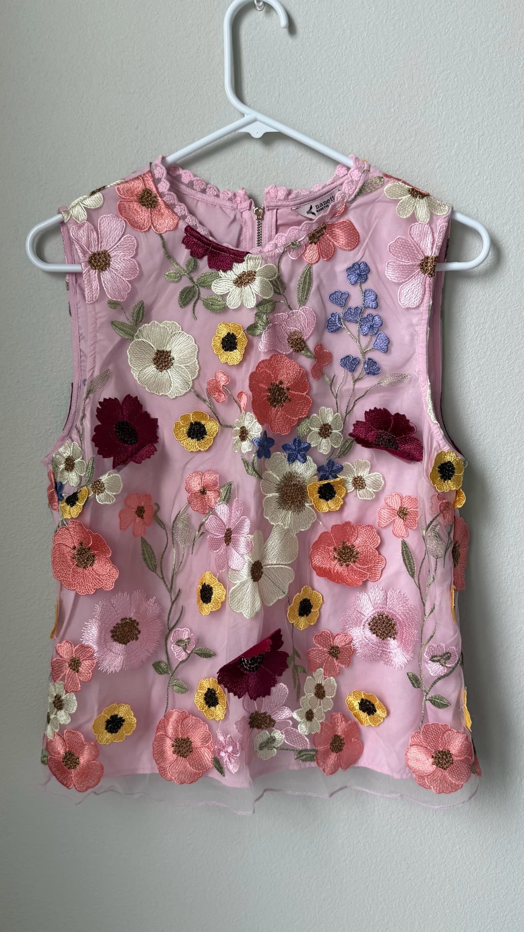 Floral Embroidered Top