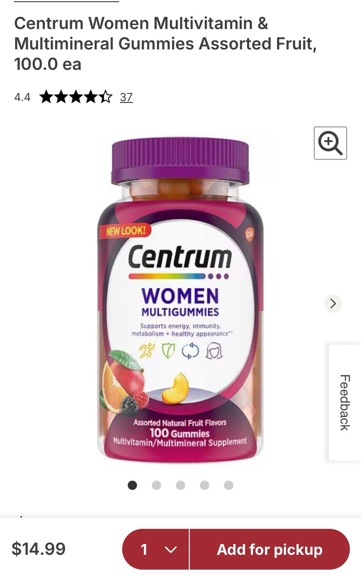 Centrum Women's Multivitamin Gummies