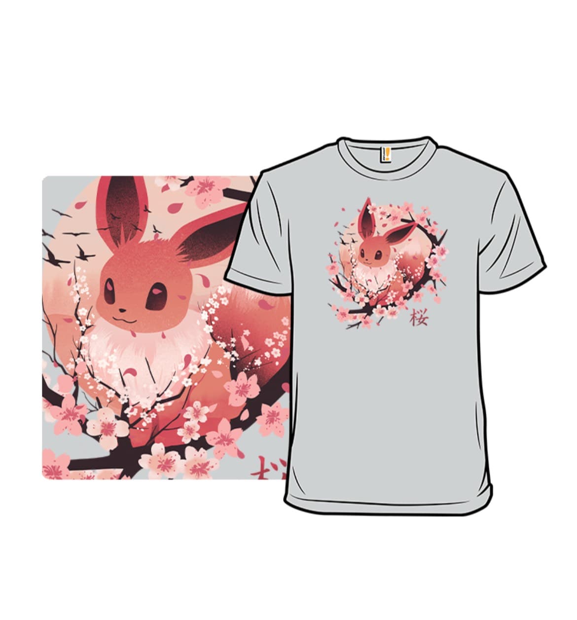 Eevee Floral T-Shirt