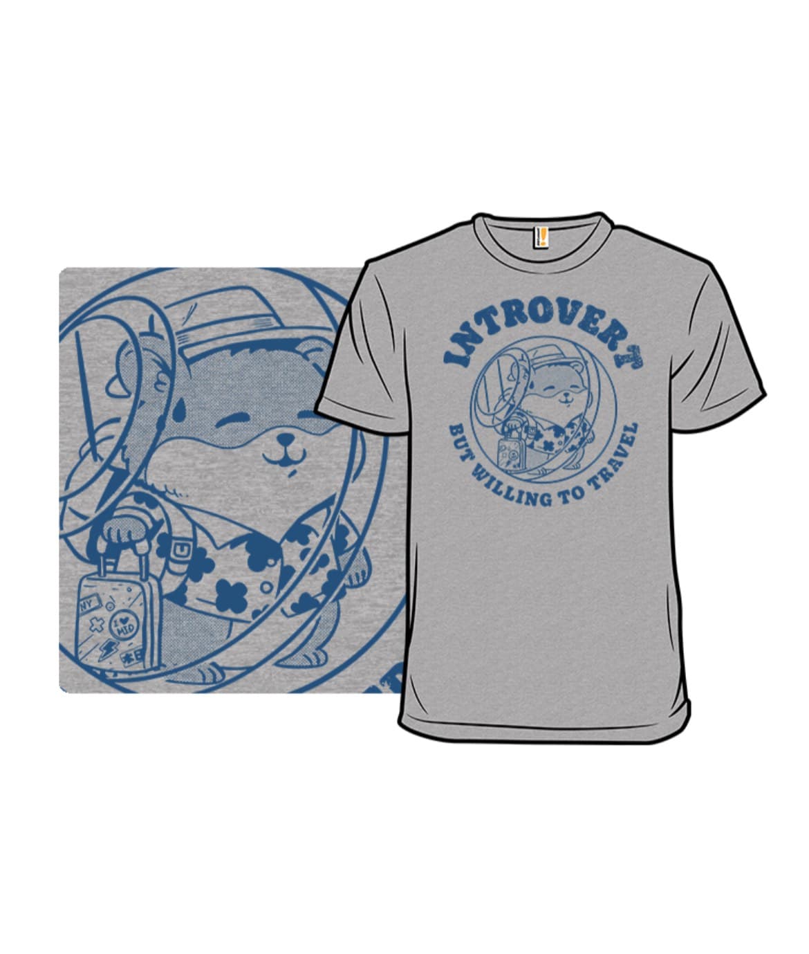 Introvert Travel T-Shirt