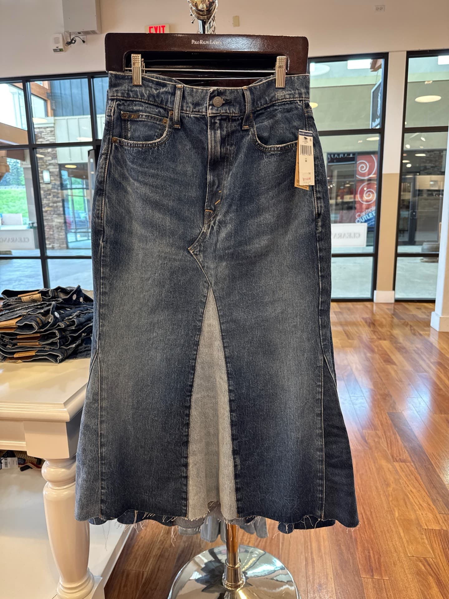 Unique Denim Skirt