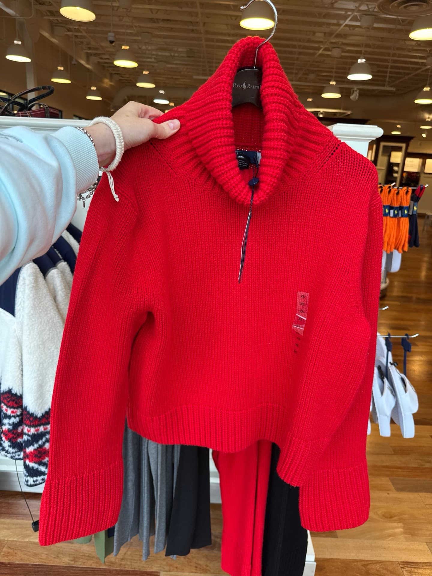 Cozy Red Sweater