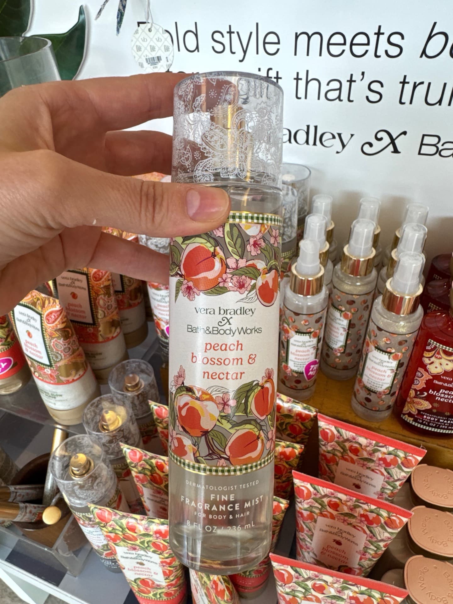 Vera Bradley Peach Blossom Mist
