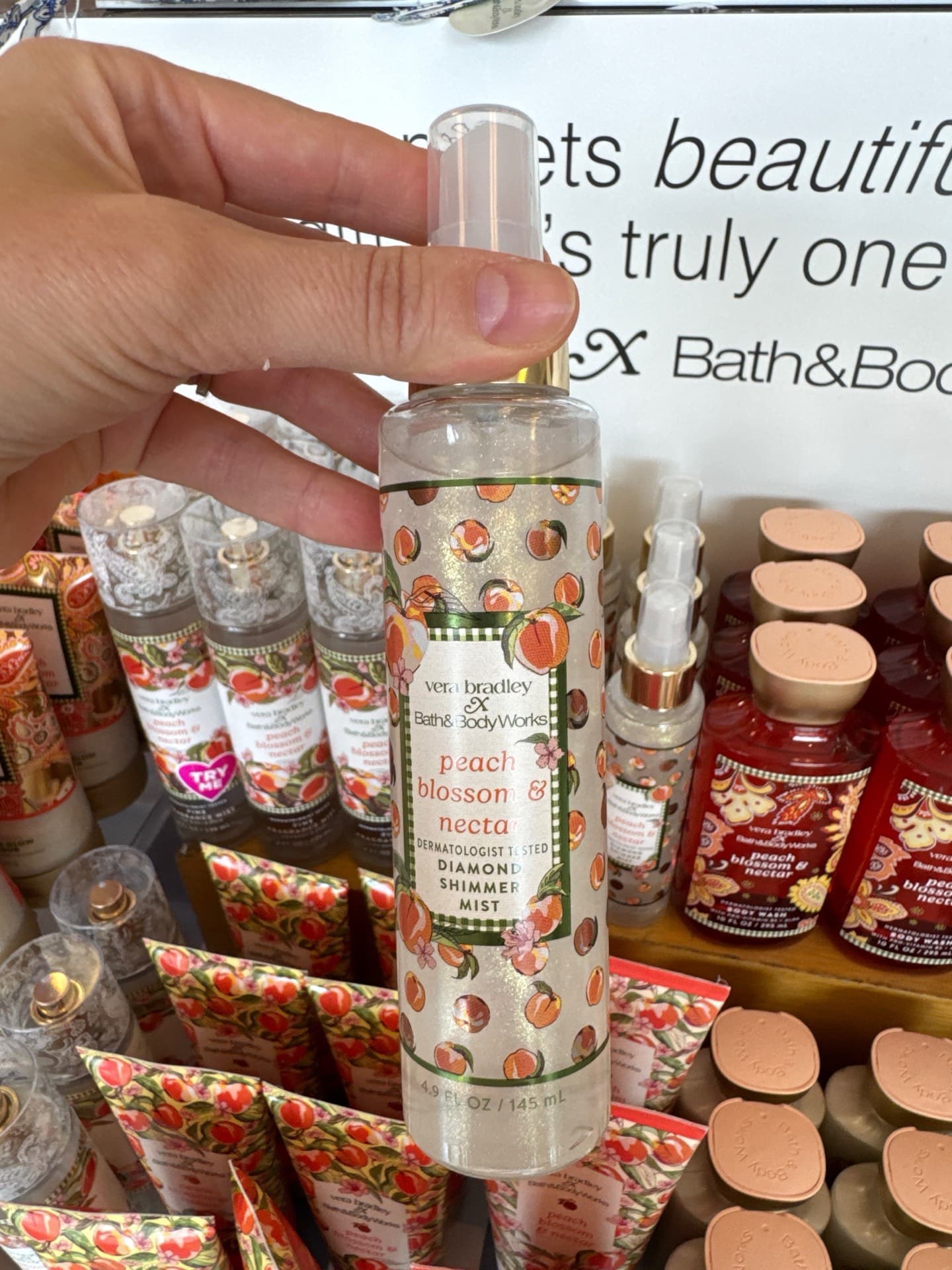 Peach Blossom Shimmer Mist