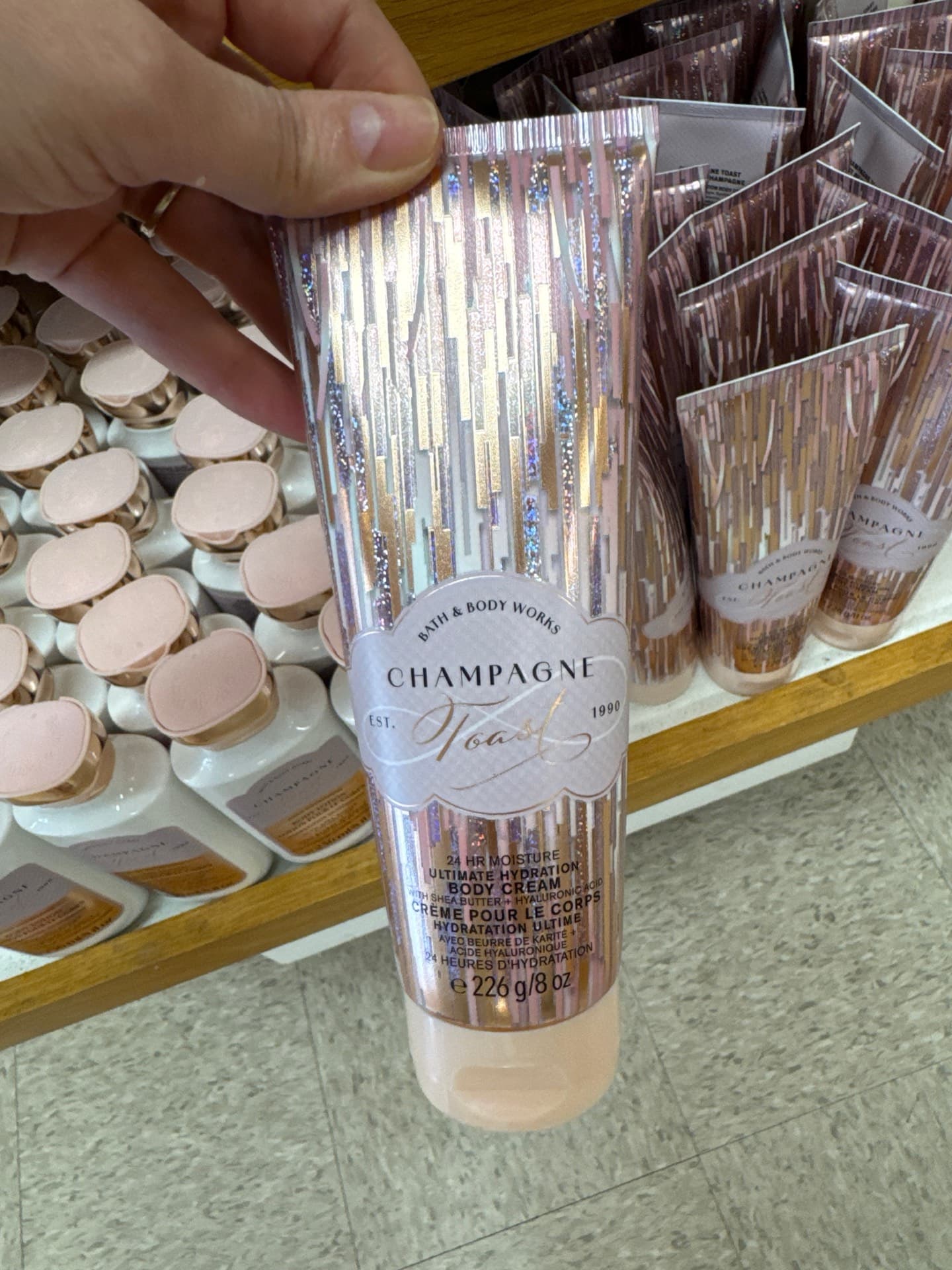 Champagne Toast Body Cream