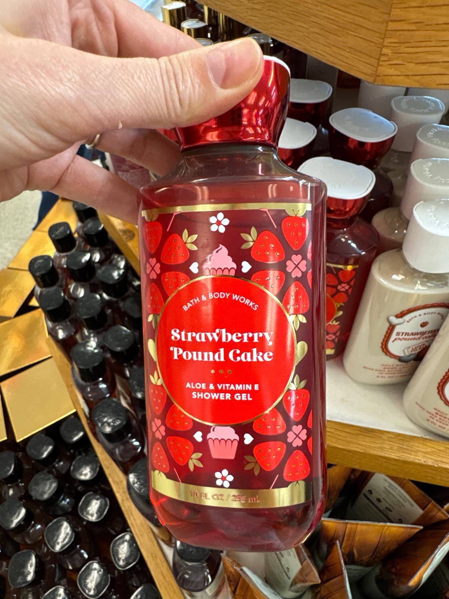 Strawberry Pound Cake Shower Gel