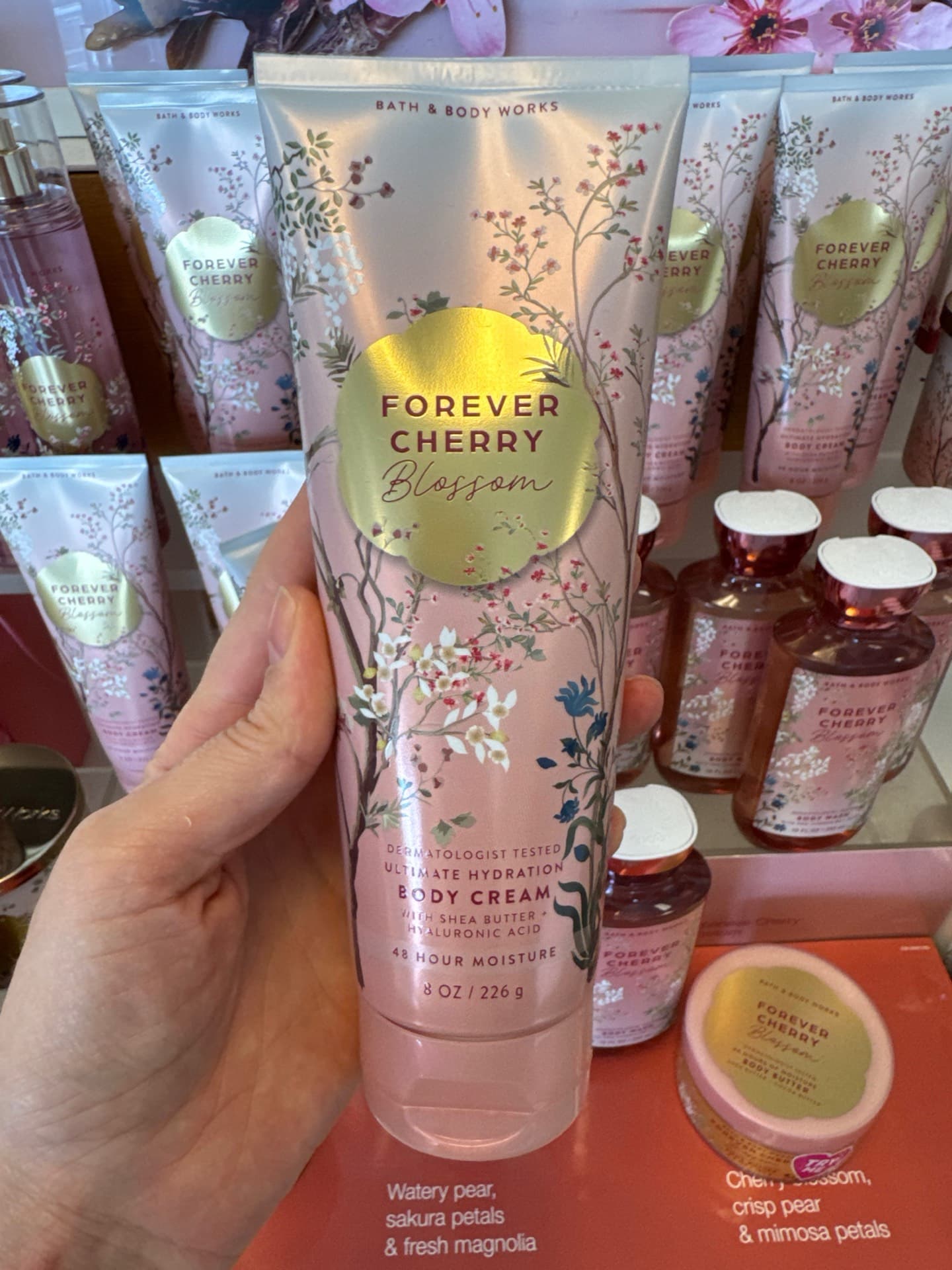 Forever Cherry Blossom Body Cream