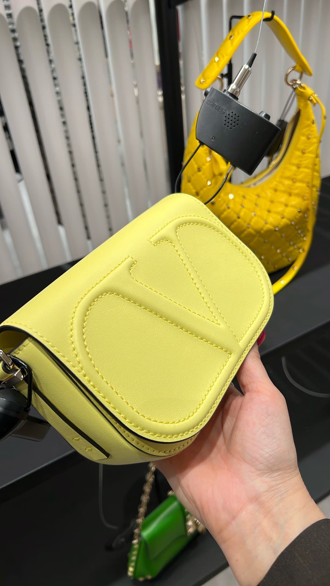 Vibrant Yellow Satchel