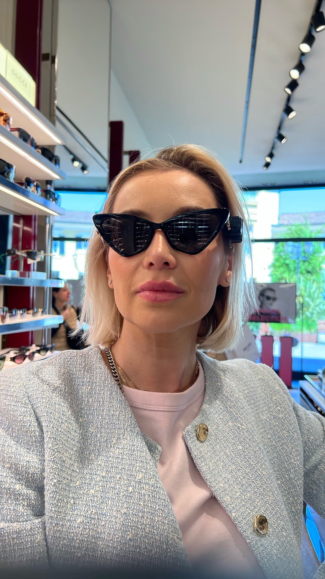 Gucci Cat-Eye Sunglasses