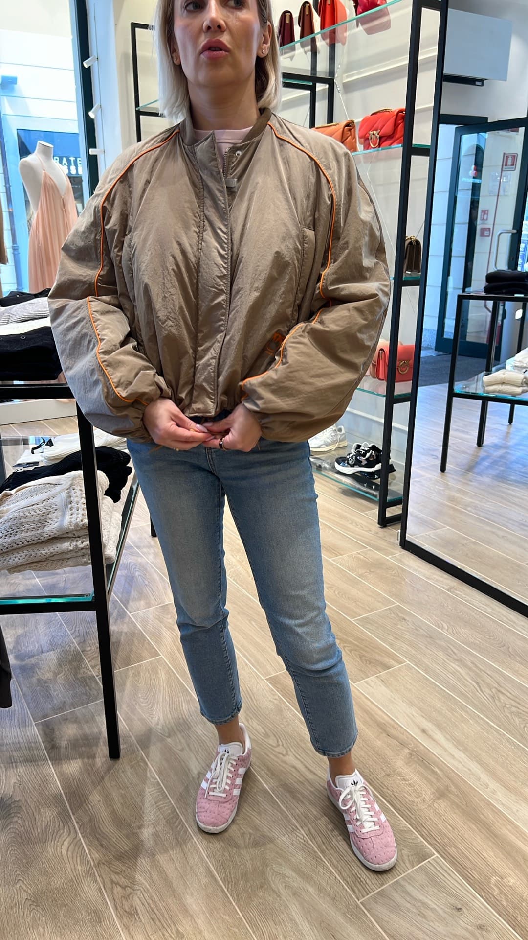 Trendy Bomber Jacket