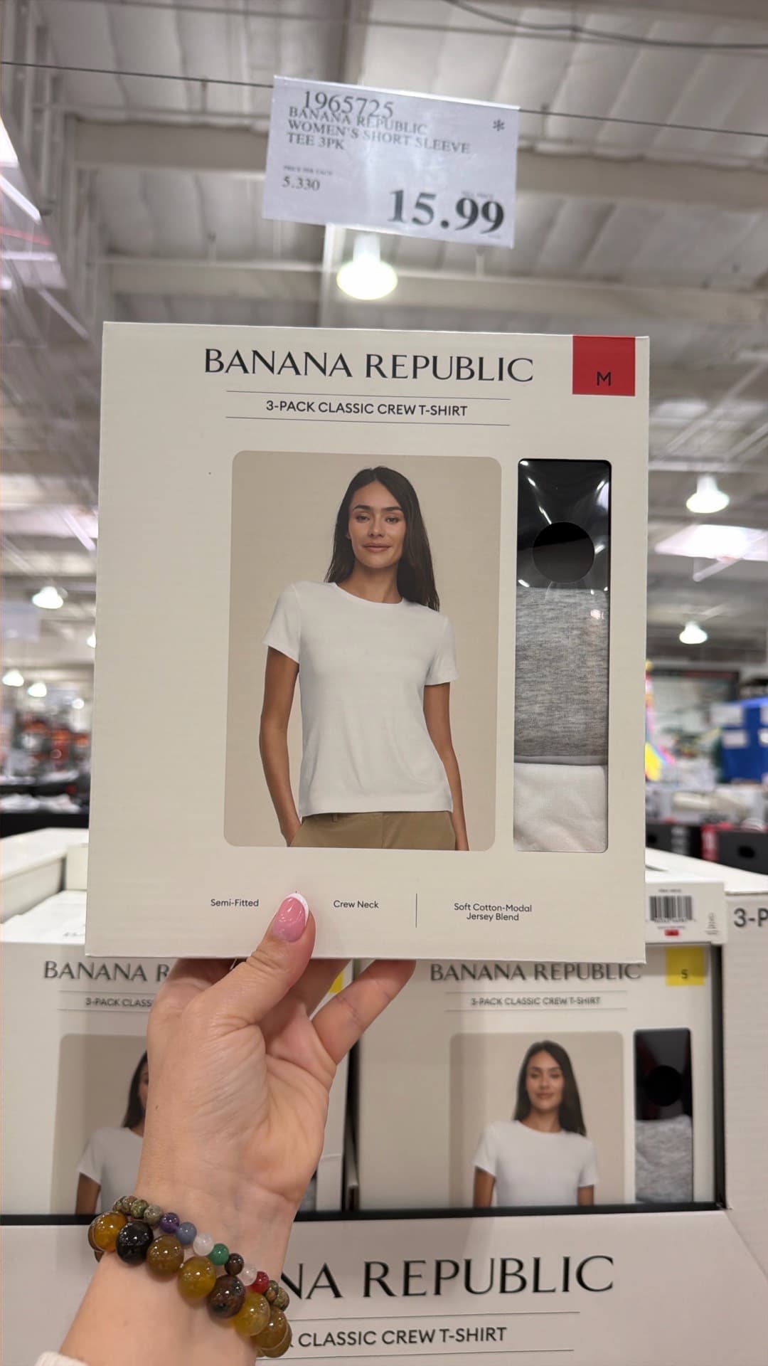 Banana Republic Women's T-Shirt 3-Pack