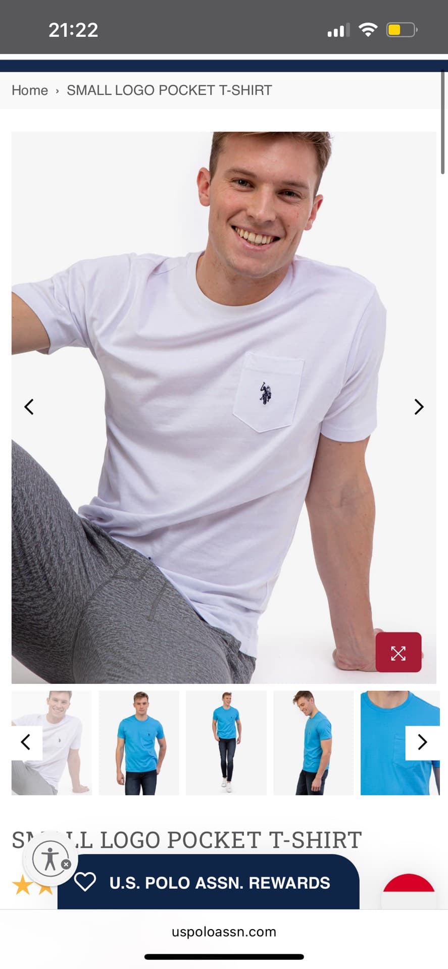 Small Logo Pocket T-Shirt