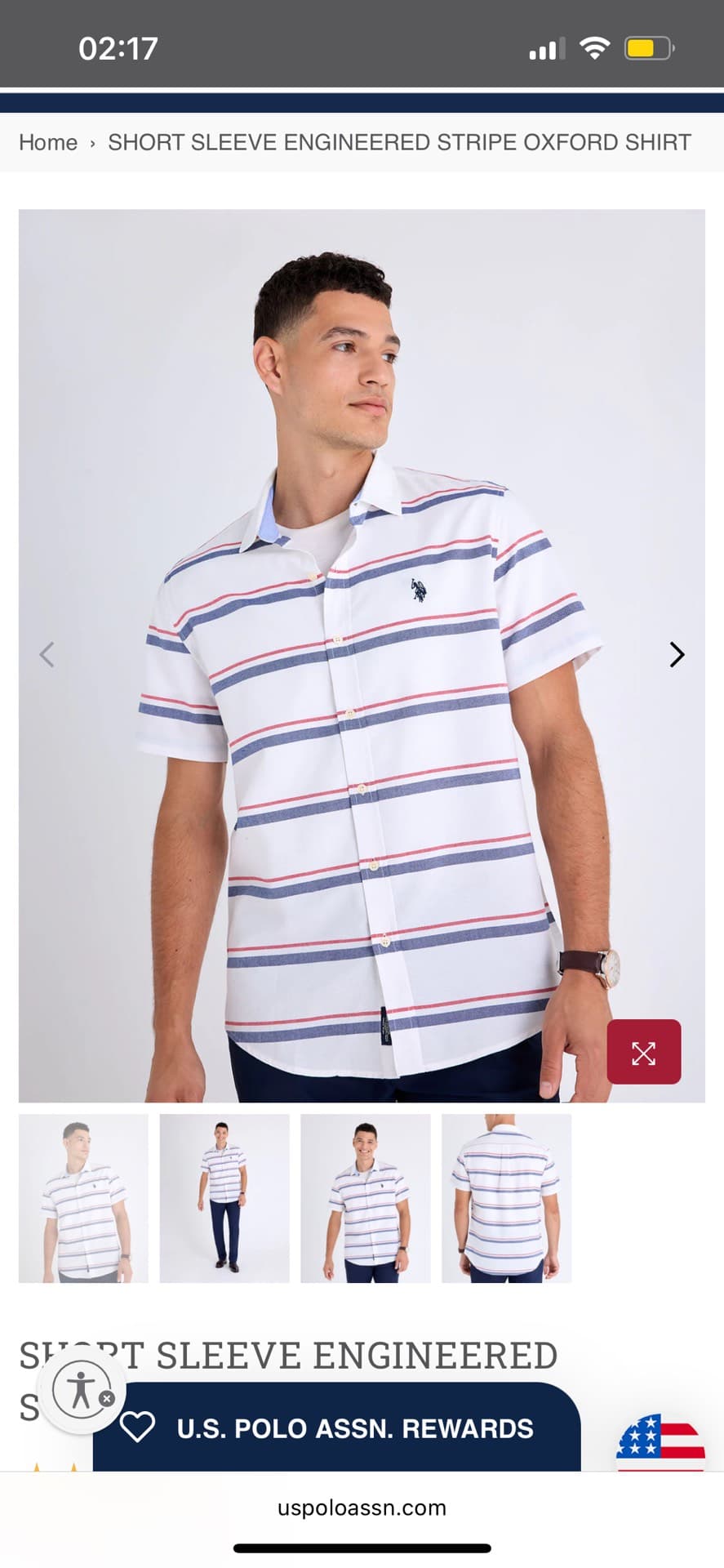 U.S. Polo Assn. Striped Shirt