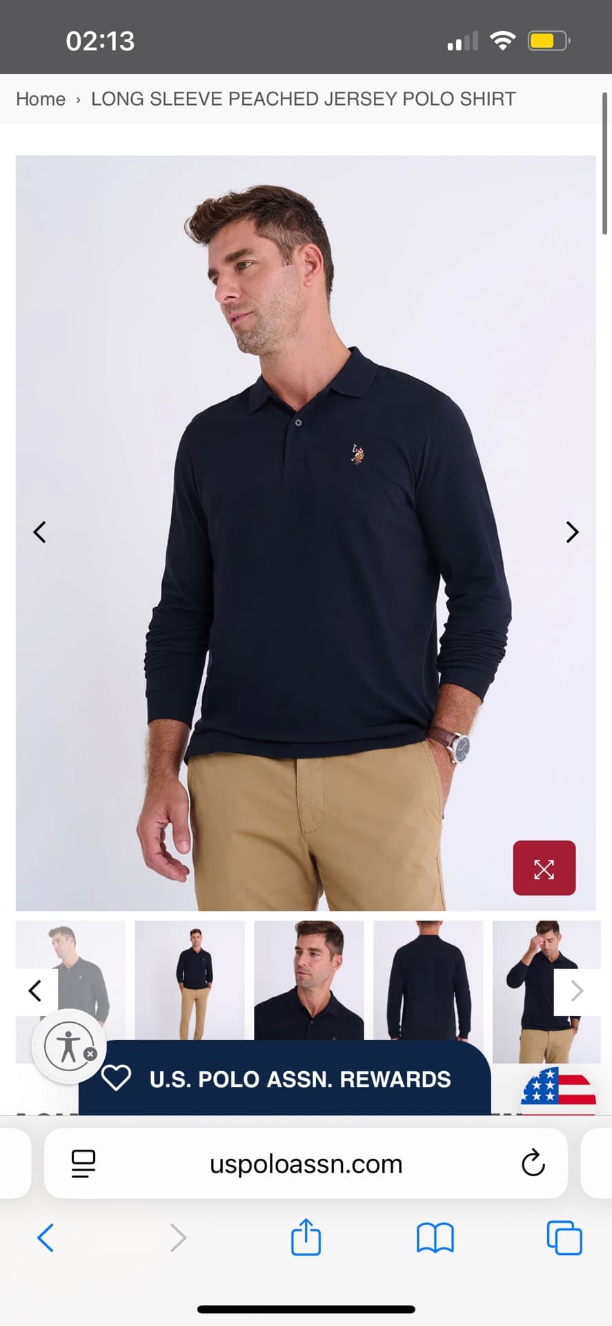 Long Sleeve Polo Shirt