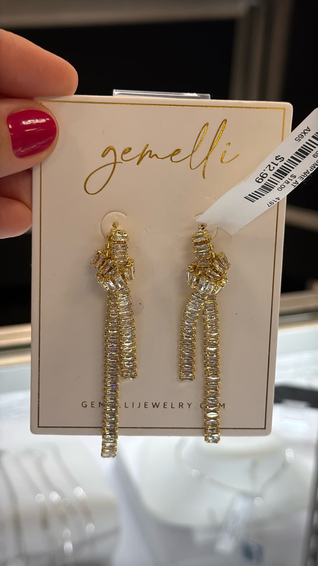 Elegant Crystal Earrings