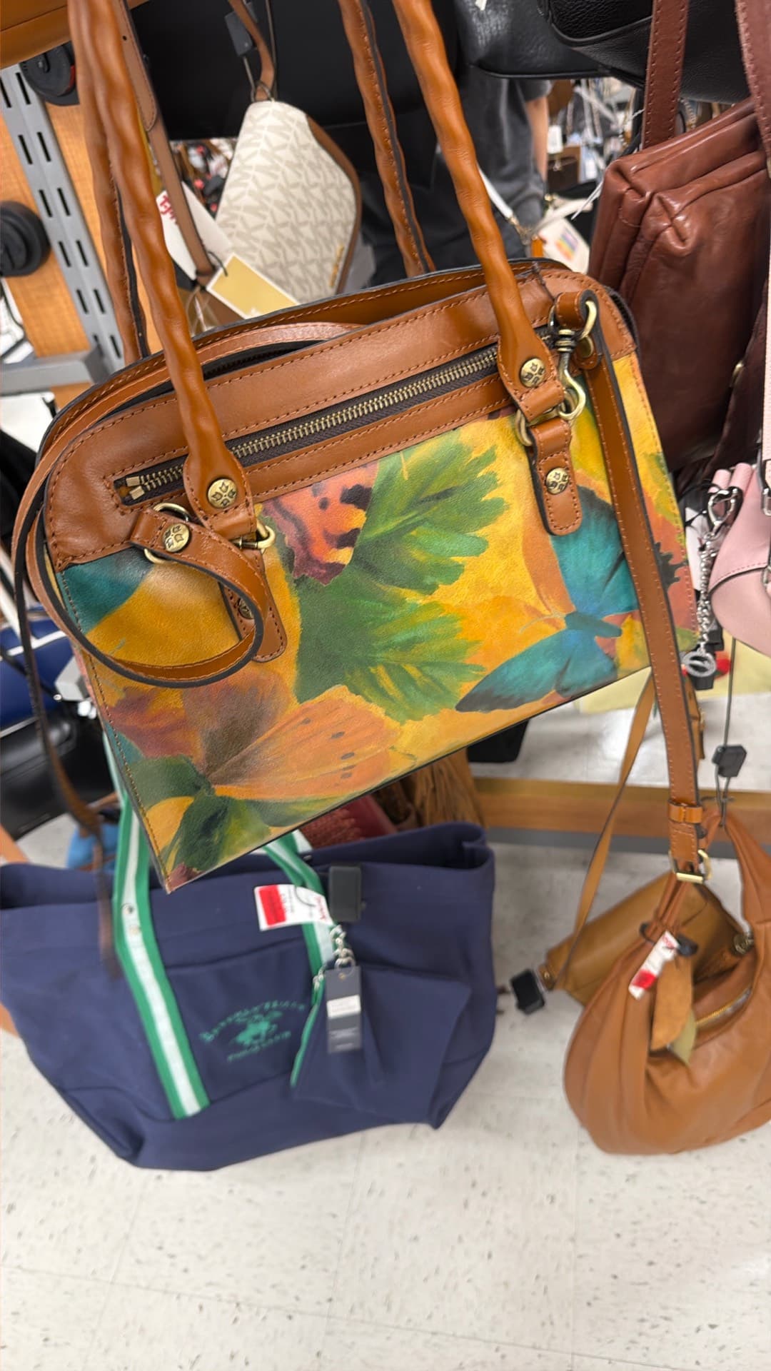 Vibrant Floral Handbag