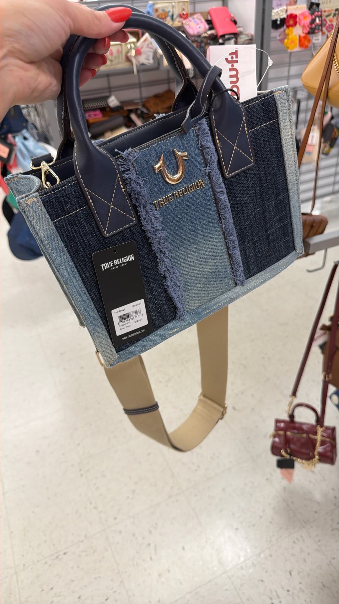True Religion Denim Handbag