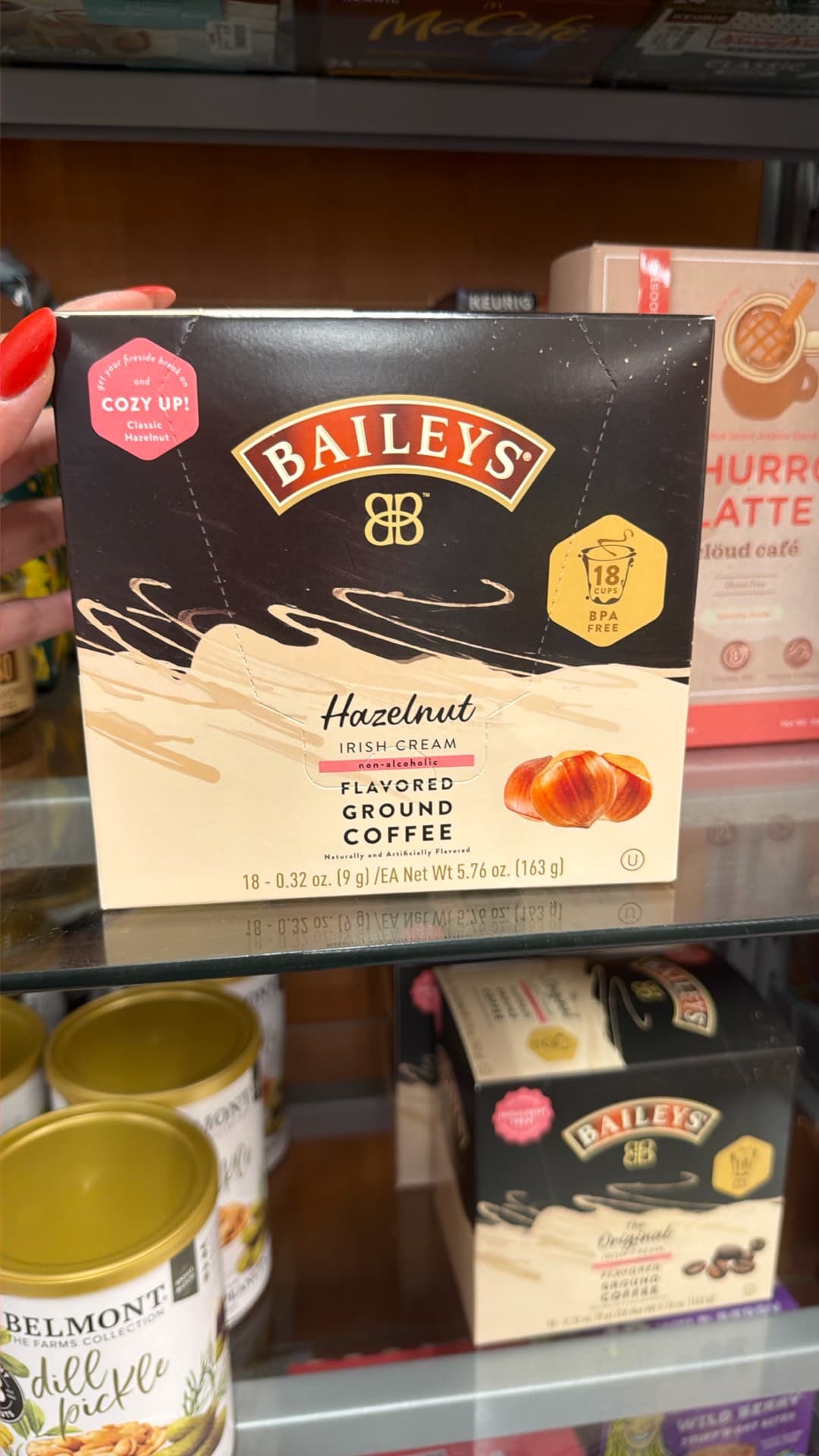 Baileys Hazelnut Ground Coffee