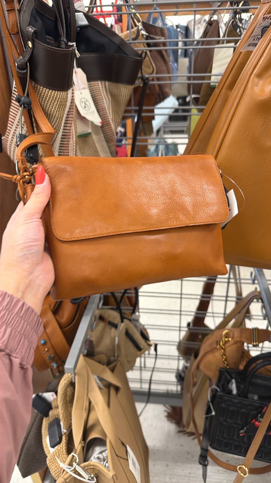 Trendy Leather Clutch