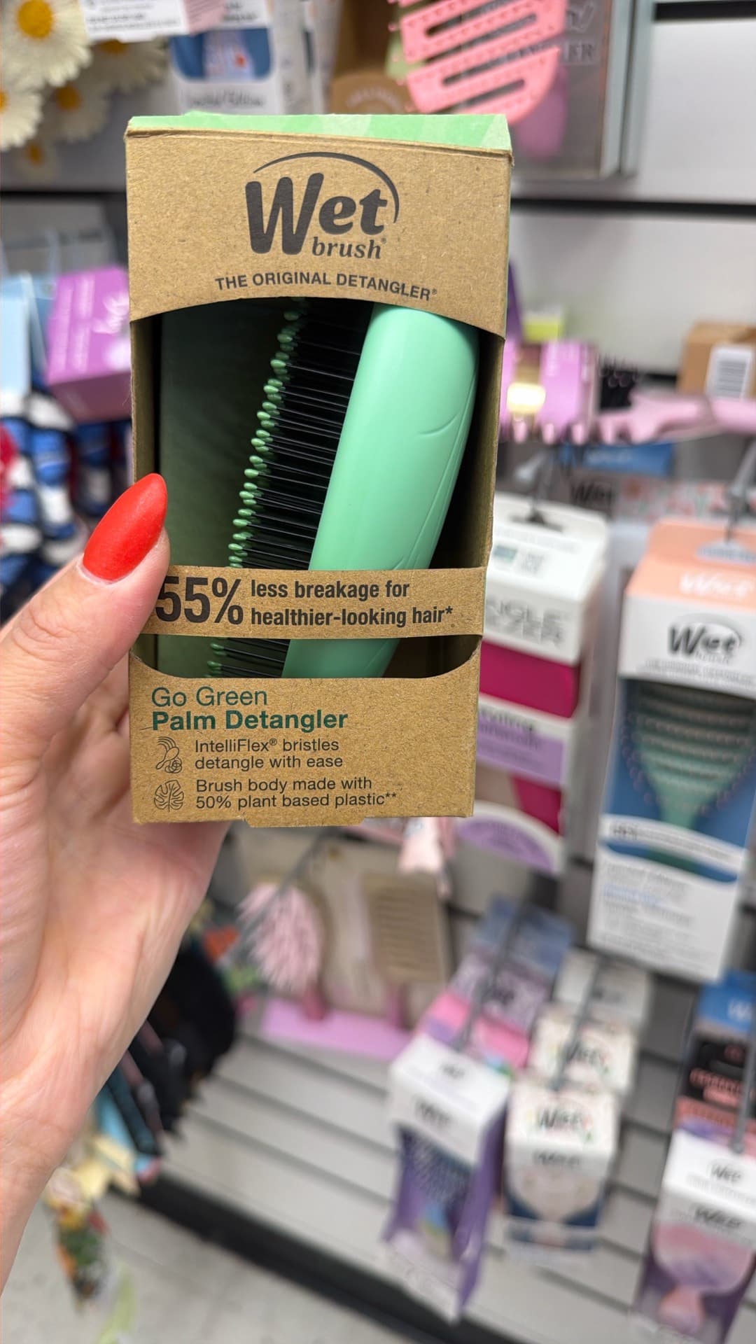 Wet Brush Go Green Palm Detangler