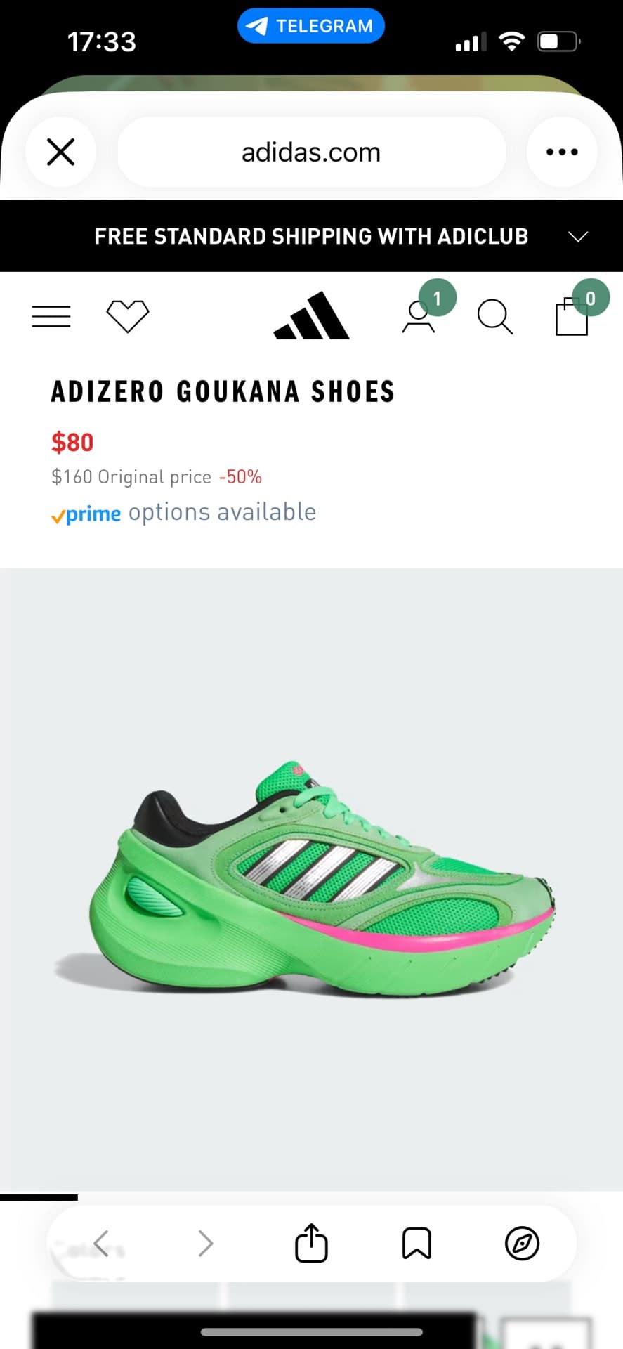 Adizero Goukana Shoes