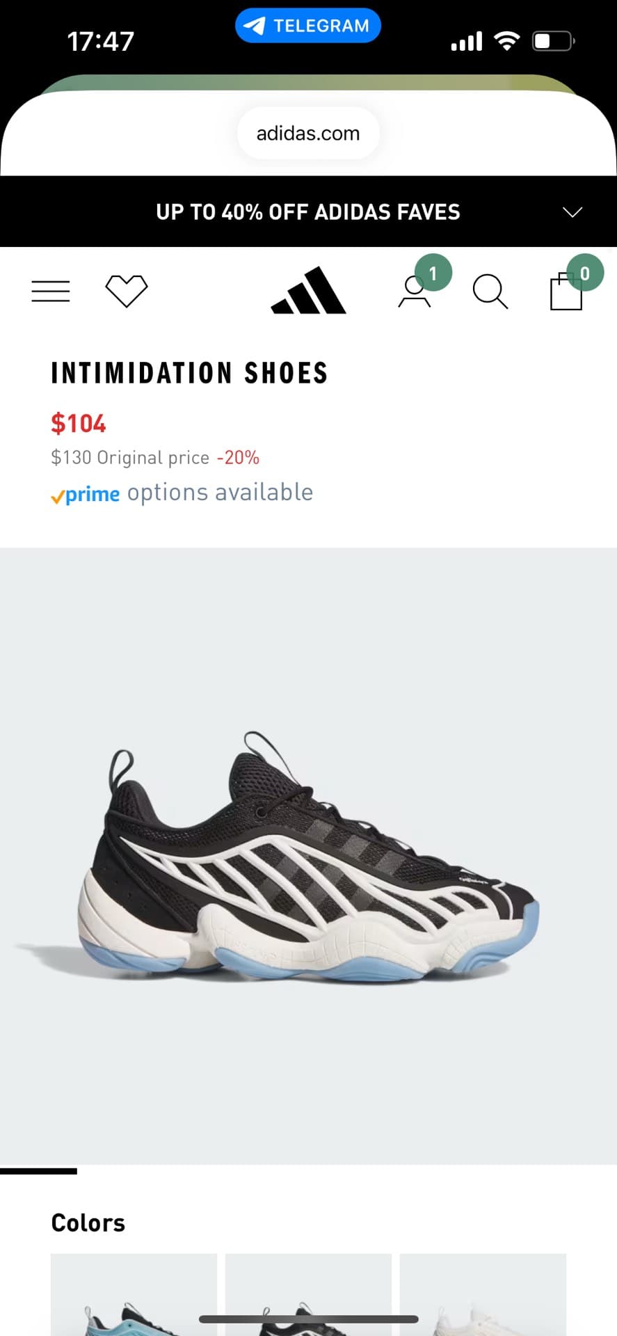 Adidas Intimidation Shoes