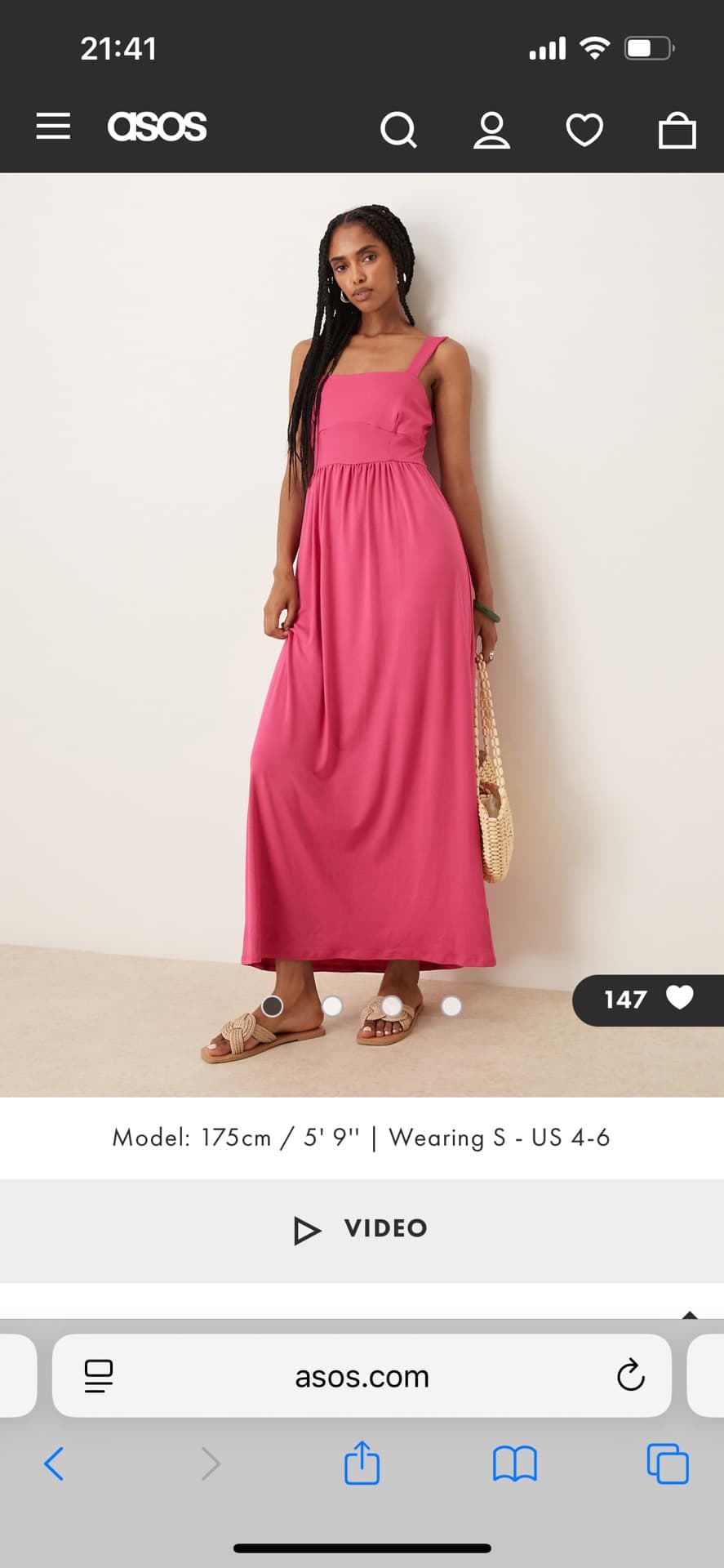 Chic Pink Maxi Dress